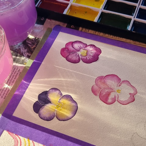 Watercolour Flow - Little Art School - Term 4 2025