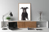 Black Dog - a limited edition Dark Beastie print