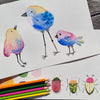 Artrageous! Birds and Crawlies - a school holiday art workshop Jan 2025