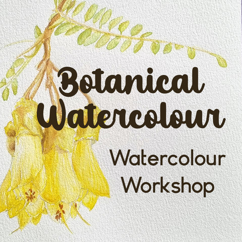 Botanical Watercolour - a Little Art School 1 day Watercolour Workshop