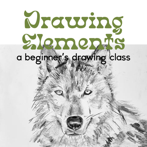 Drawing Elements - Little Art School - Term 3 2026