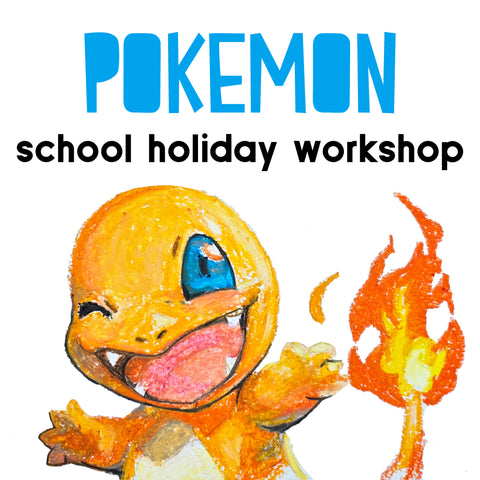 Artrageous! Pokemon - a school holiday art workshop September 2025