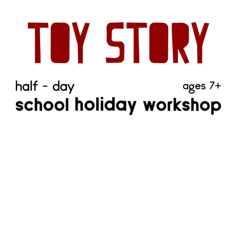 Artrageous! Toy Story - a half day school holiday art workshop September 2026