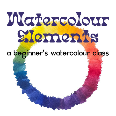 Watercolour Elements - Little Art School - Term 4 2025
