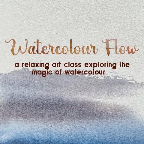 Watercolour Flow - Little Art School - Term 1 2025