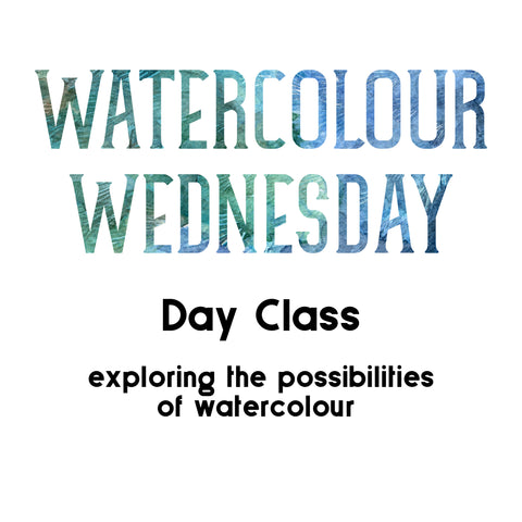 Watercolour Wednesday - Little Art School - 8 lessons - Term 2 2024