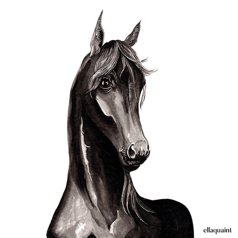Dark Horse - a limited edition Dark Beastie print